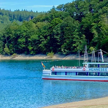 Дом отдыха Henneseeblick - - View - Terrace - Hils - Wood - Wifi