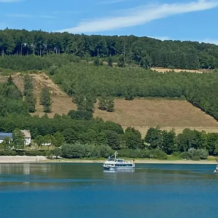 Henneseeblick - - View - Terrace - Hils - Wood - Wifi Мешеде