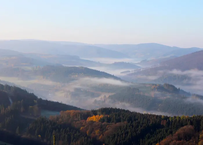 بيت للعطل Henneseeblick - - View - Terrace - Hils - Wood - Wifi ميشيده