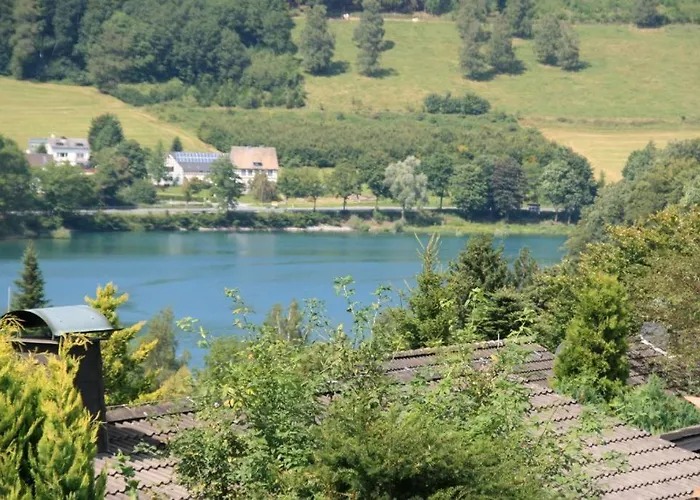 Henneseeblick - - View - Terrace - Hils - Wood - Wifi بيت للعطل